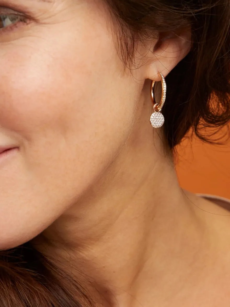 BRON Stardust oorbedels diamant 8OR4797BR + Luxe Cadeau