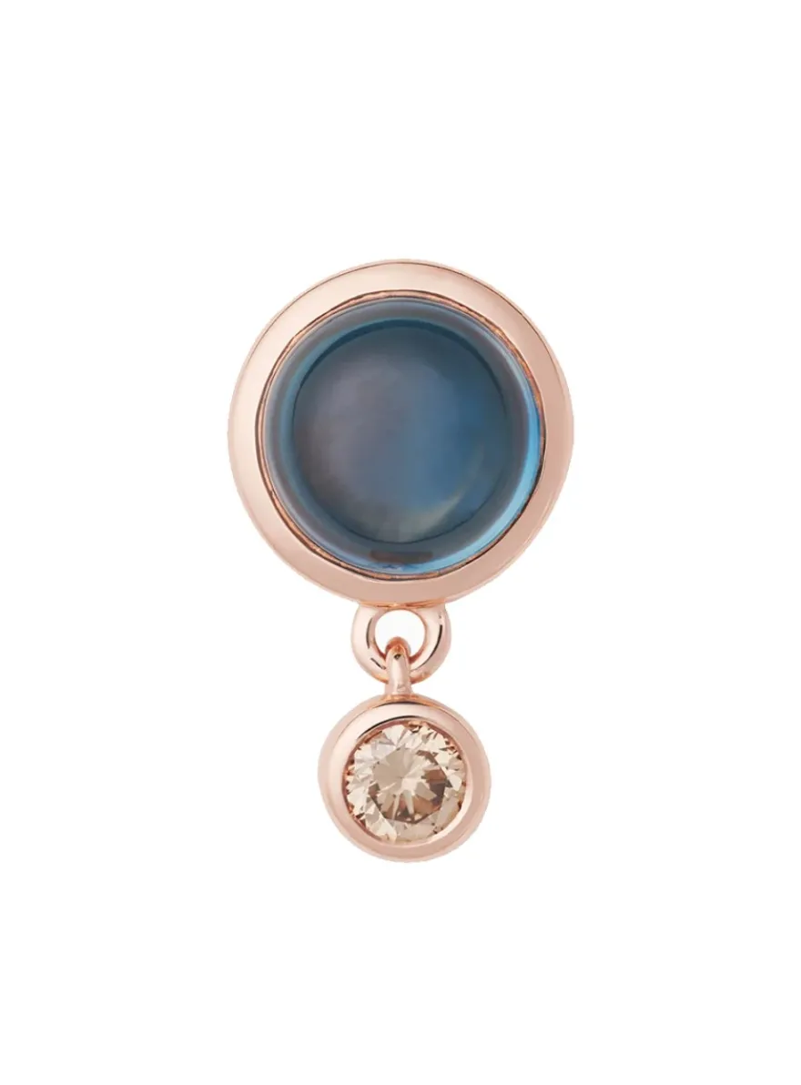Bron sushi broche met topaas en diamant 8BR1285TLCCBR