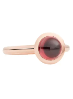 Bron sushi ring met rhodoliet 8RR4709RHC + Luxe cadeau