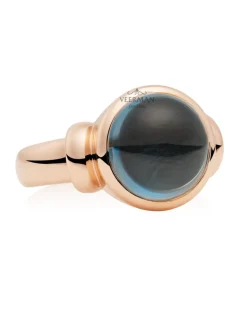 Bron Toujours Ajour ring met topaas 8RR4876TLC + Luxe cadeau