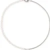 Buddha to Buddha Barbara Pearl Necklace Silver 713 + Luxe Cadeau