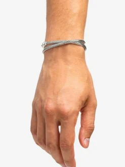 Buddha to Buddha Ben Mini Double Armband Silver 044 + Luxe Cadeau