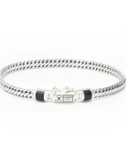 Buddha to Buddha Ben Mini Gemstone Onyx armband J101ON + Luxe Cadeau