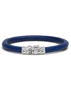Buddha to Buddha Ellen Leather Navy armband 149BU