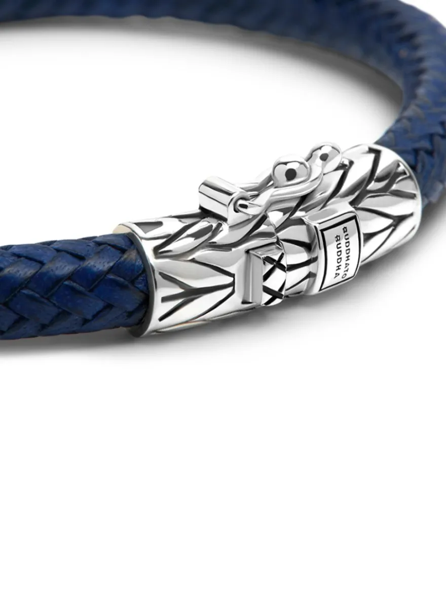 Buddha to Buddha Ellen Leather Navy armband 149BU