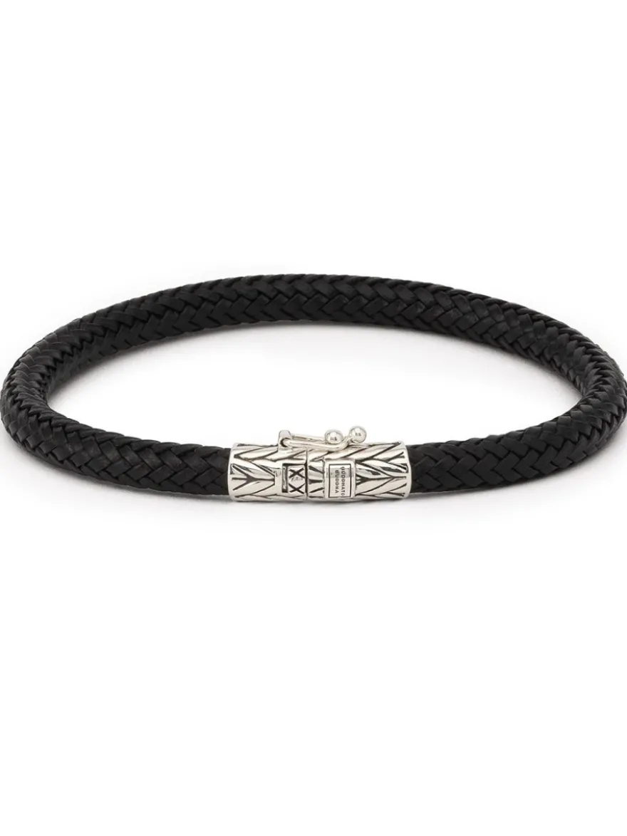 Buddha to Buddha Ellen leather black armband 149BL
