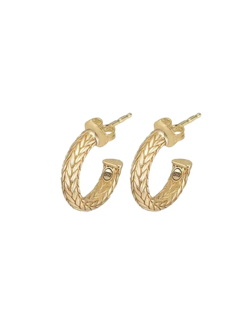 Buddha to Buddha Ellen XS Gold Creolen G045 + Luxe Cadeau