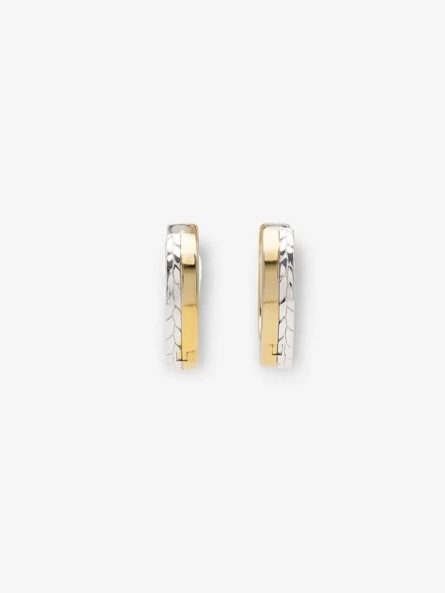 Buddha to Buddha Esther Dual Hoops 203GV one + Luxe Cadeau