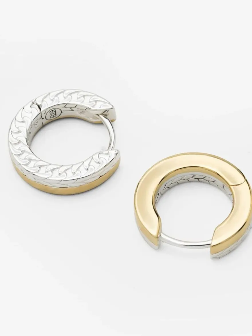 Buddha to Buddha Esther Dual Hoops 203GV one + Luxe Cadeau