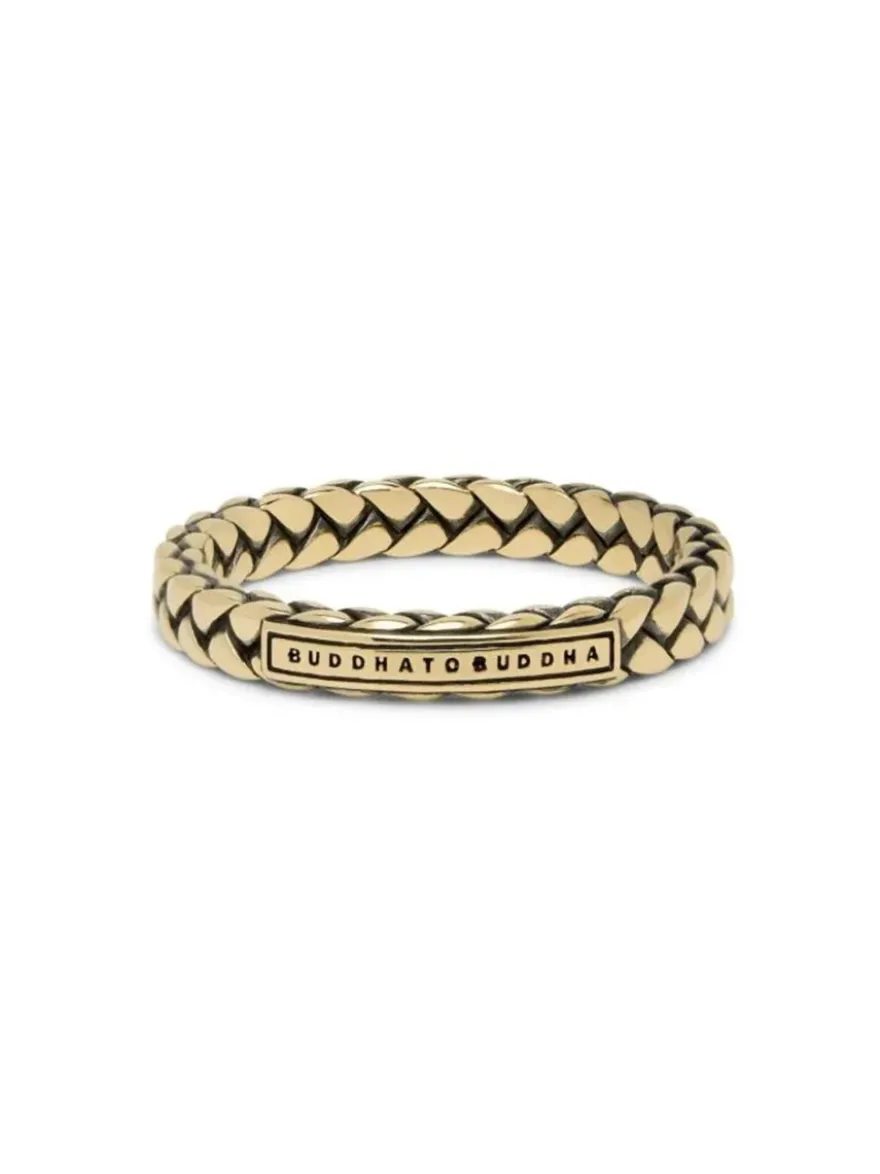 Buddha to Buddha George Gold G016 ring + Luxe Cadeau