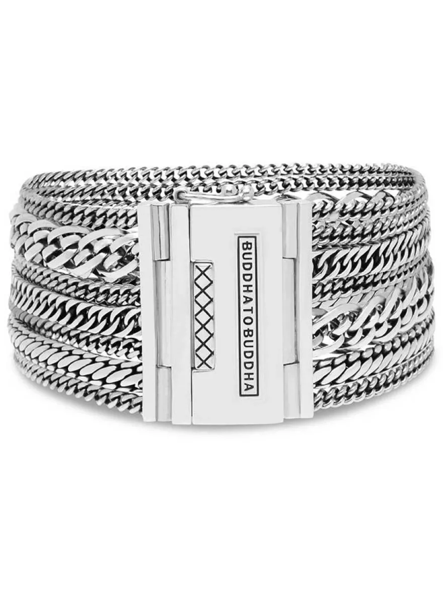 Buddha to Buddha Multi Chain Nathalie armband + Luxe Cadeau
