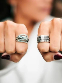 Buddha to Buddha ring Multi Chain Nathalie 616