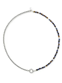 Buddha to Buddha Spirit Bead Stacking Sodaliet Tijgeroog collier 177TIS + Luxe Cadeau