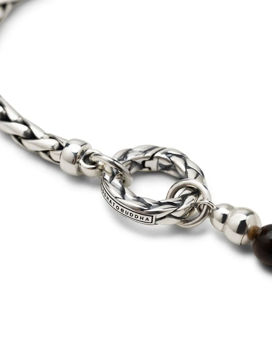 Buddha to Buddha Spirit Bead Stacking Sodaliet Tijgeroog collier 177TIS + Luxe Cadeau