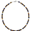 Buddha to Buddha Spirit Bead Mini Collier Mix Sodaliet Tijgeroog + Luxe Cadeau
