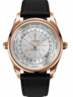 Carl F. Bucherer Heritage Worldtimer Limited Edition 00.10805.03.13.01 + Luxe Cadeau