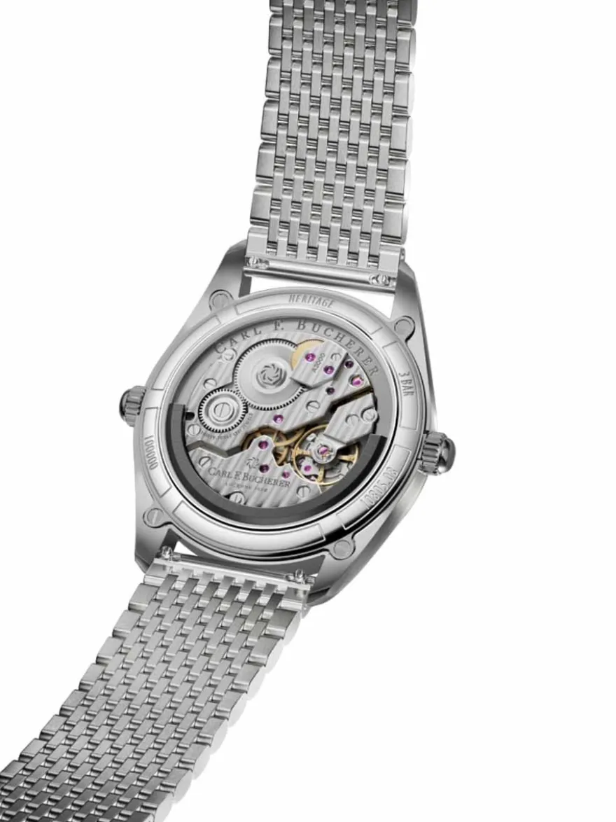 Carl F. Bucherer Heritage Worldtimer 00.10805.08.33.21 + Luxe Cadeau