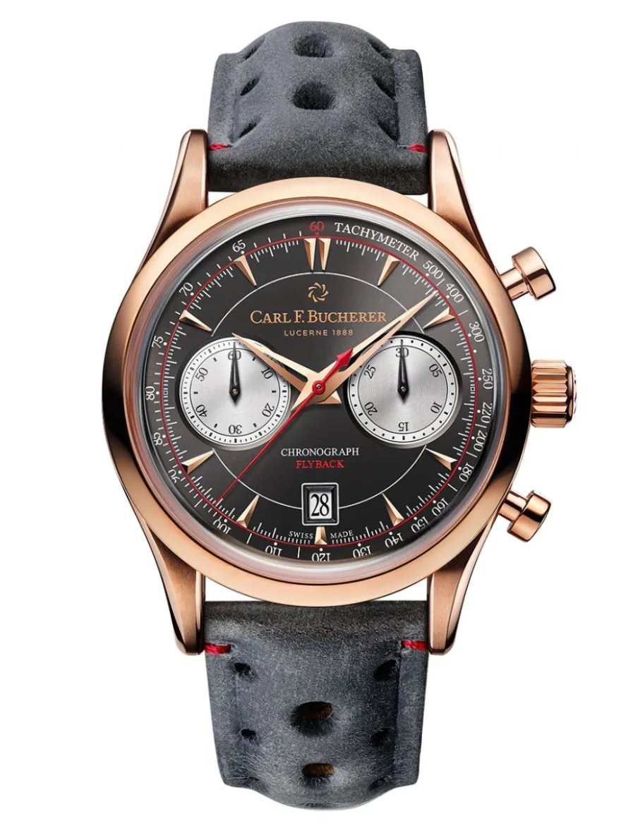 Carl F. Bucherer Manero Flyback 00.10919.03.33.02 + Cadeau