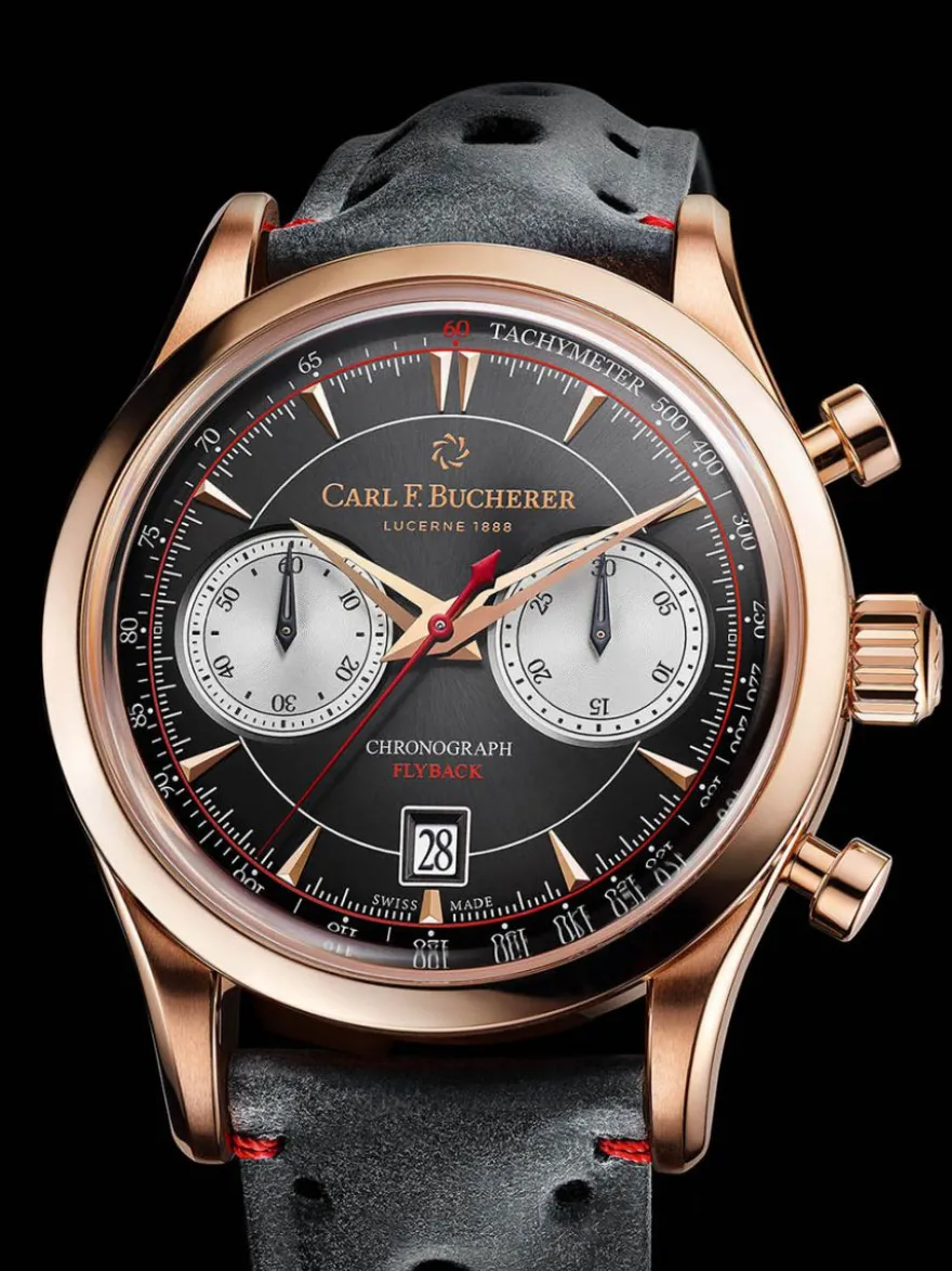 Carl F. Bucherer Manero Flyback 00.10919.03.33.02 + Cadeau