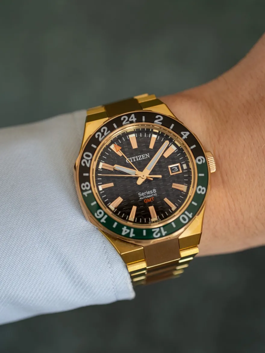 Citizen Series 8 GMT NB6033-51E + Luxe Cadeau