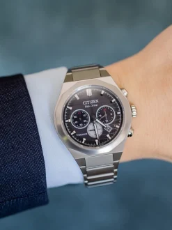 Citizen Super Titanium Zenshin Senkei CA4690-51E + Luxe Cadeau