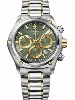 Ebel Chronograph 1911 serie 44mm 1216681 + Luxe Cadeau