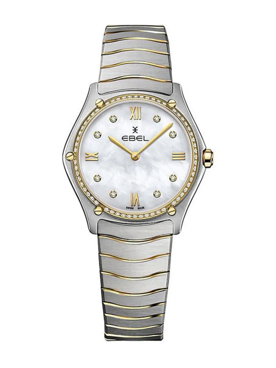 Ebel sport classic horloge 33mm 1216512 + Luxe Cadeau