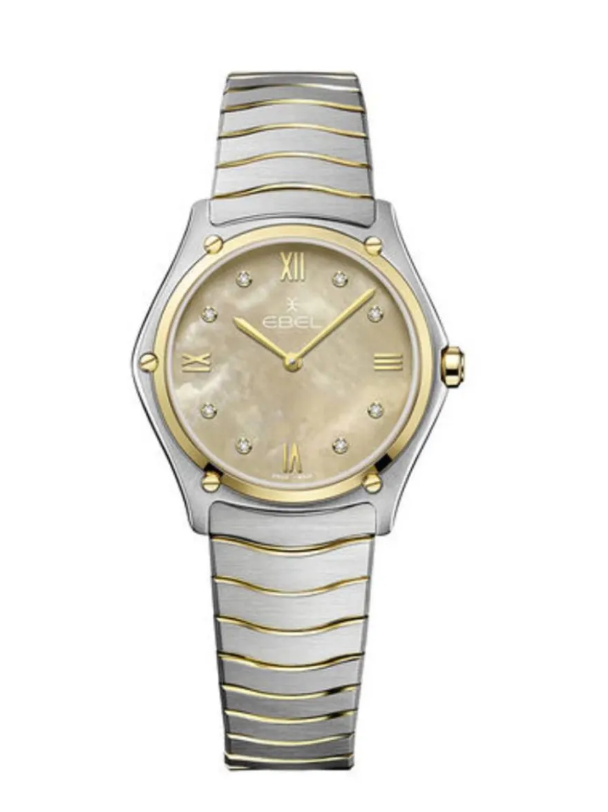 Ebel Sport Classic 33mm 1216543 + Luxe Cadeau