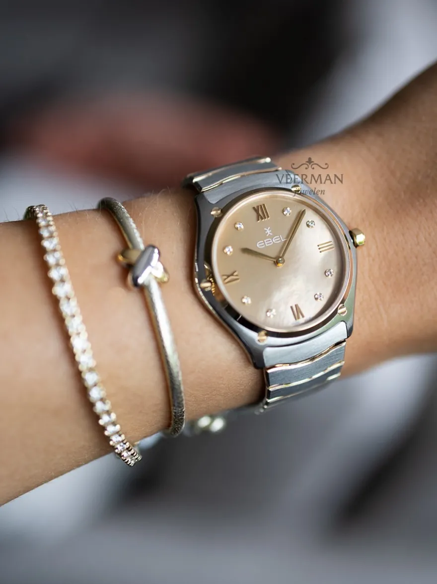Ebel Sport Classic 33mm 1216543 + Luxe Cadeau