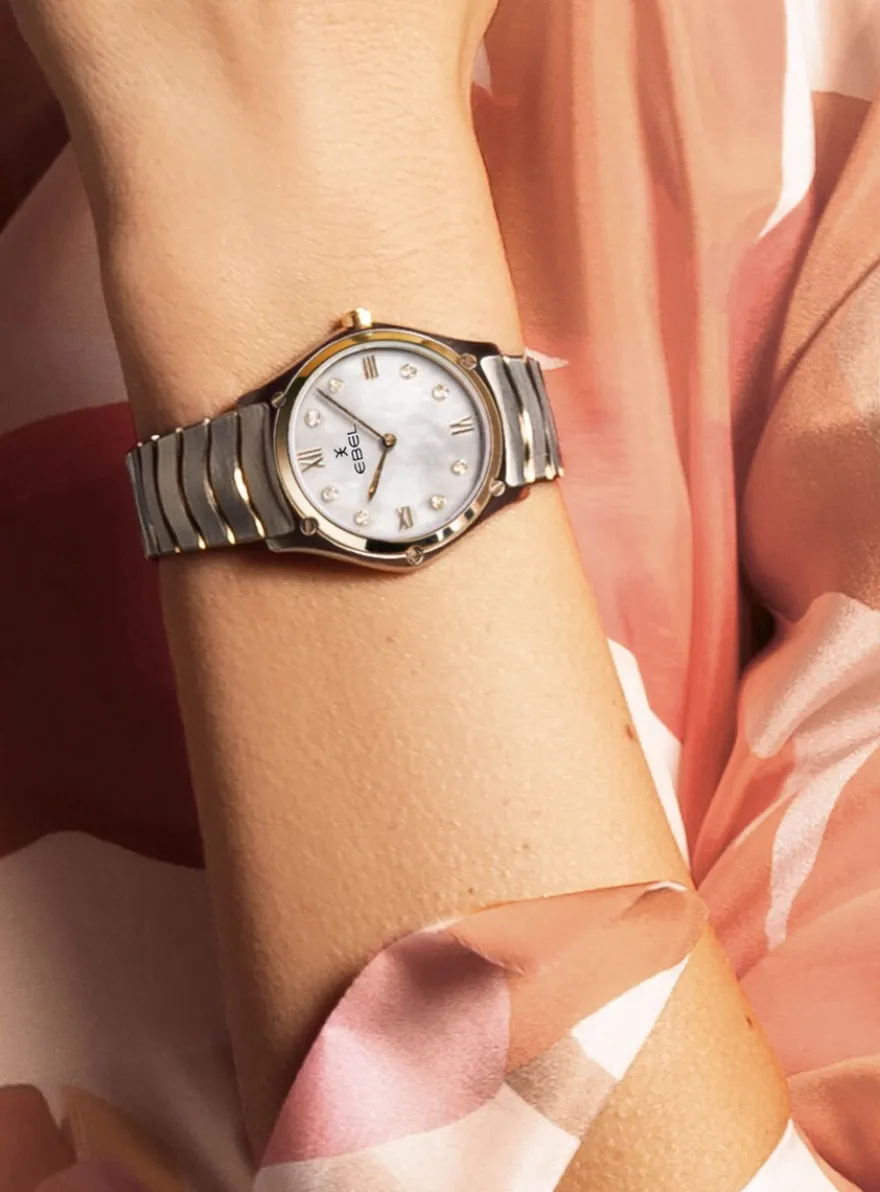 Ebel Sport Classic 33mm 1216566 + Luxe Cadeau