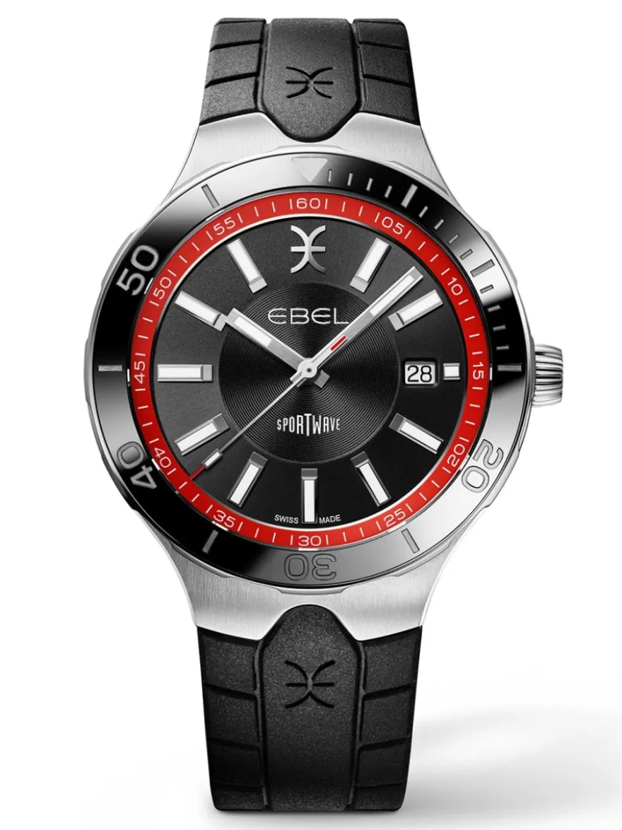 Ebel Sportwave 41mm 1216674 + Luxe Cadeau