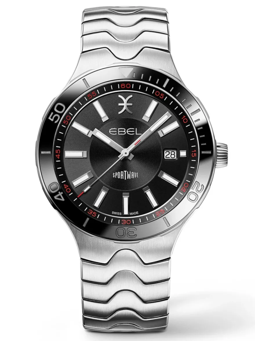 Ebel Sportwave 41mm 1216673 + Luxe Cadeau