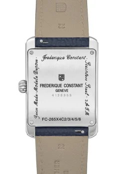 Frederique Constant Classics Carree Calender Moonphase FC-265S4C6 + Luxe Cadeau