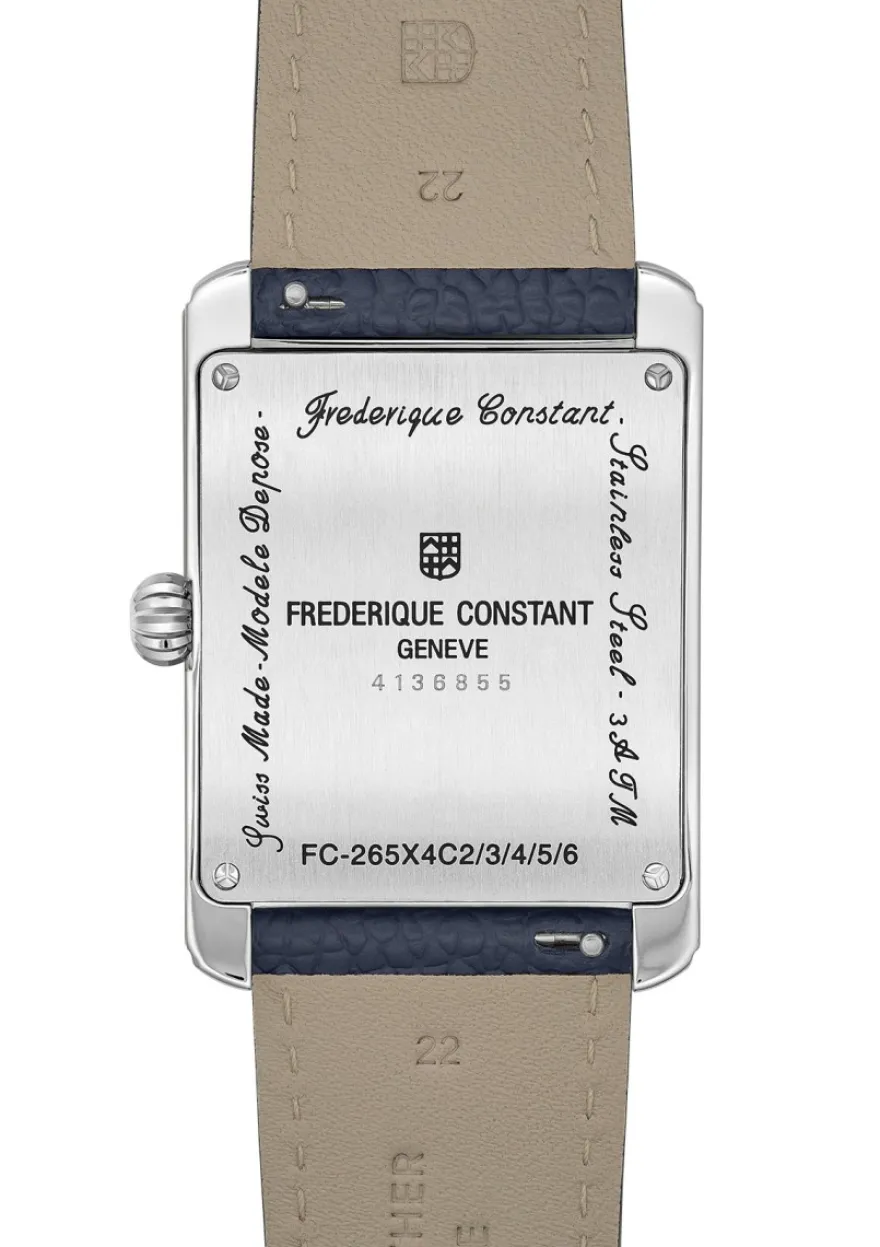 Frederique Constant Classics Carree Calender Moonphase FC-265S4C6 + Luxe Cadeau