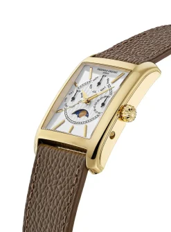 Frederique Constant Classics Carree Calender Moonphase FC-265S4C5 + Luxe Cadeau