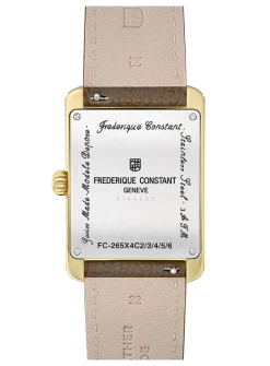 Frederique Constant Classics Carree Calender Moonphase FC-265S4C5 + Luxe Cadeau