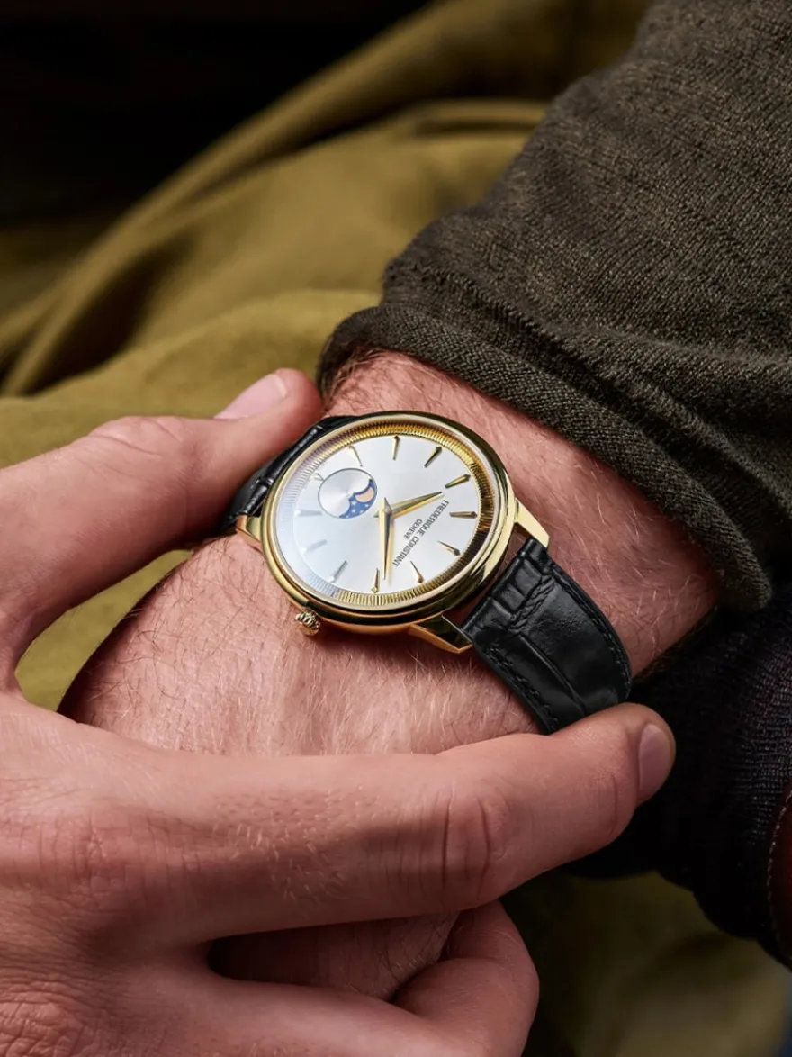 Frederique Constant Classics Moneta Moonphase FC-206S3S5 + Luxe Cadeau