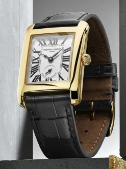 Frederique Constant Classics Carree Small Seconds FC-235S2C5 + Luxe Cadeau