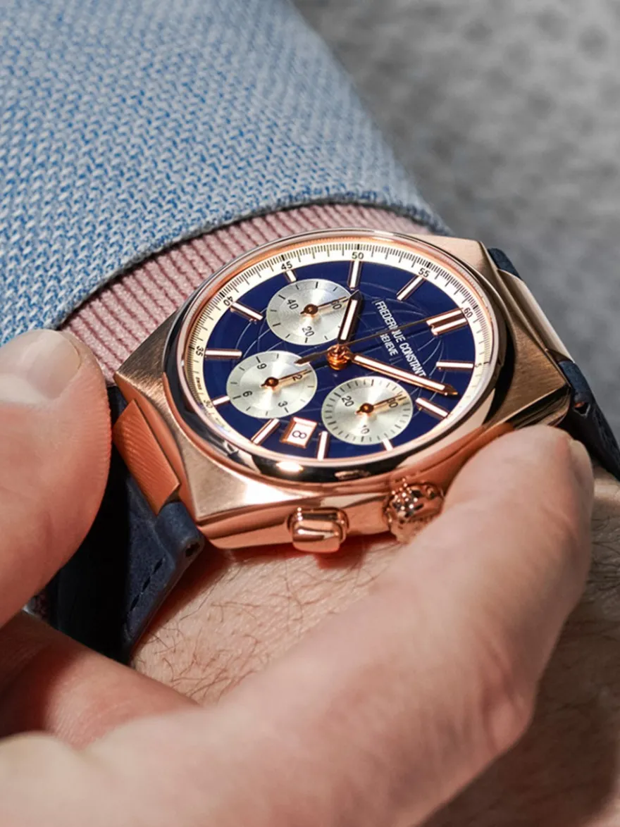 Frederique Constant Highlife Chronograph FC-391NS4NH4 + Luxe Cadeau