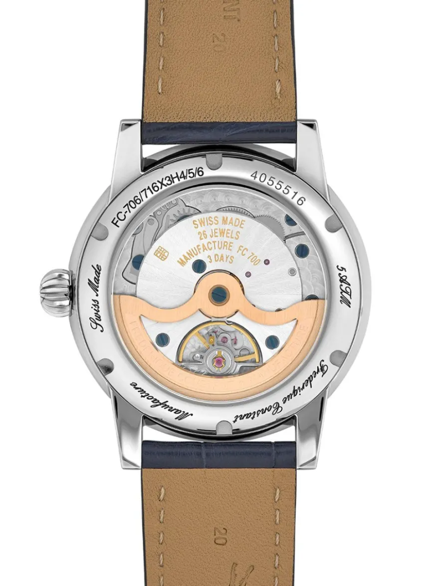 Frederique Constant Manufacture Classic Moonphase Date FC-716N3H6 + Luxe Cadeau