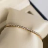 Geelgouden slavenarmband met diamant 1.94 crt + Luxe cadeau