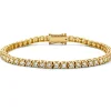 Geelgouden tennisarmband met diamant 3,00crt. + Luxe Cadeau