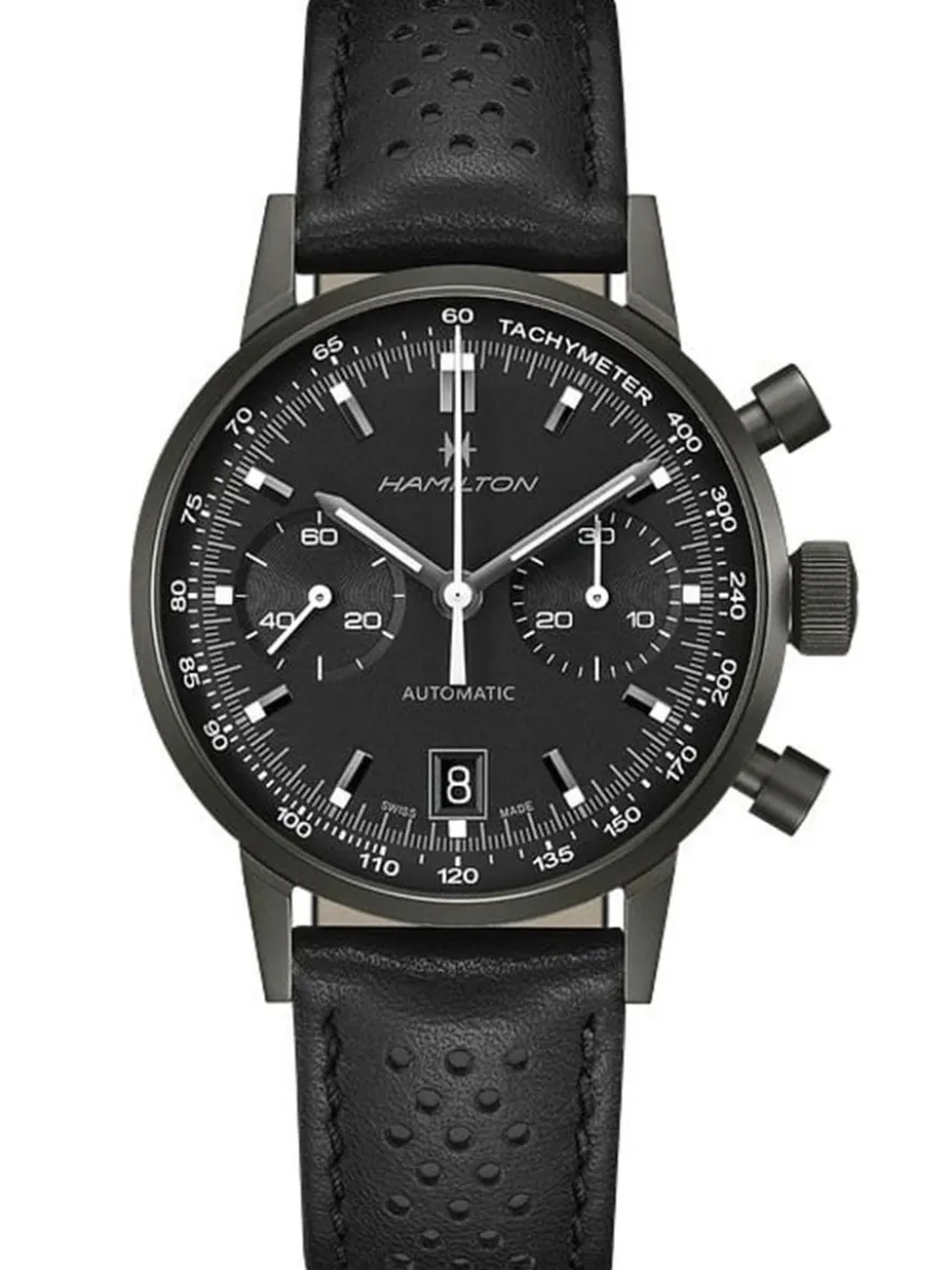 Hamilton American Classic Intra-Matic Auto Chrono H38446730 + Luxe Cadeau