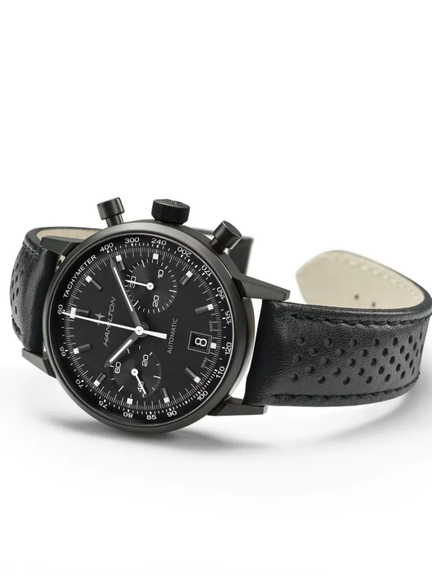 Hamilton American Classic Intra-Matic Auto Chrono H38446730 + Luxe Cadeau