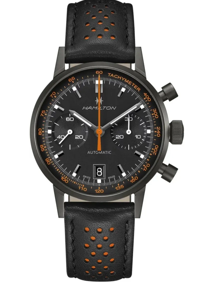 Hamilton American Classic Intra-Matic Auto Chrono H38446732 + Luxe Cadeau