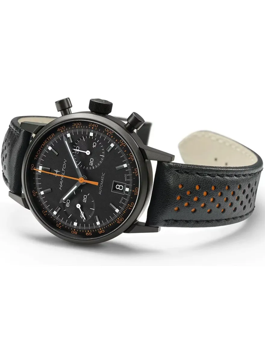 Hamilton American Classic Intra-Matic Auto Chrono H38446732 + Luxe Cadeau