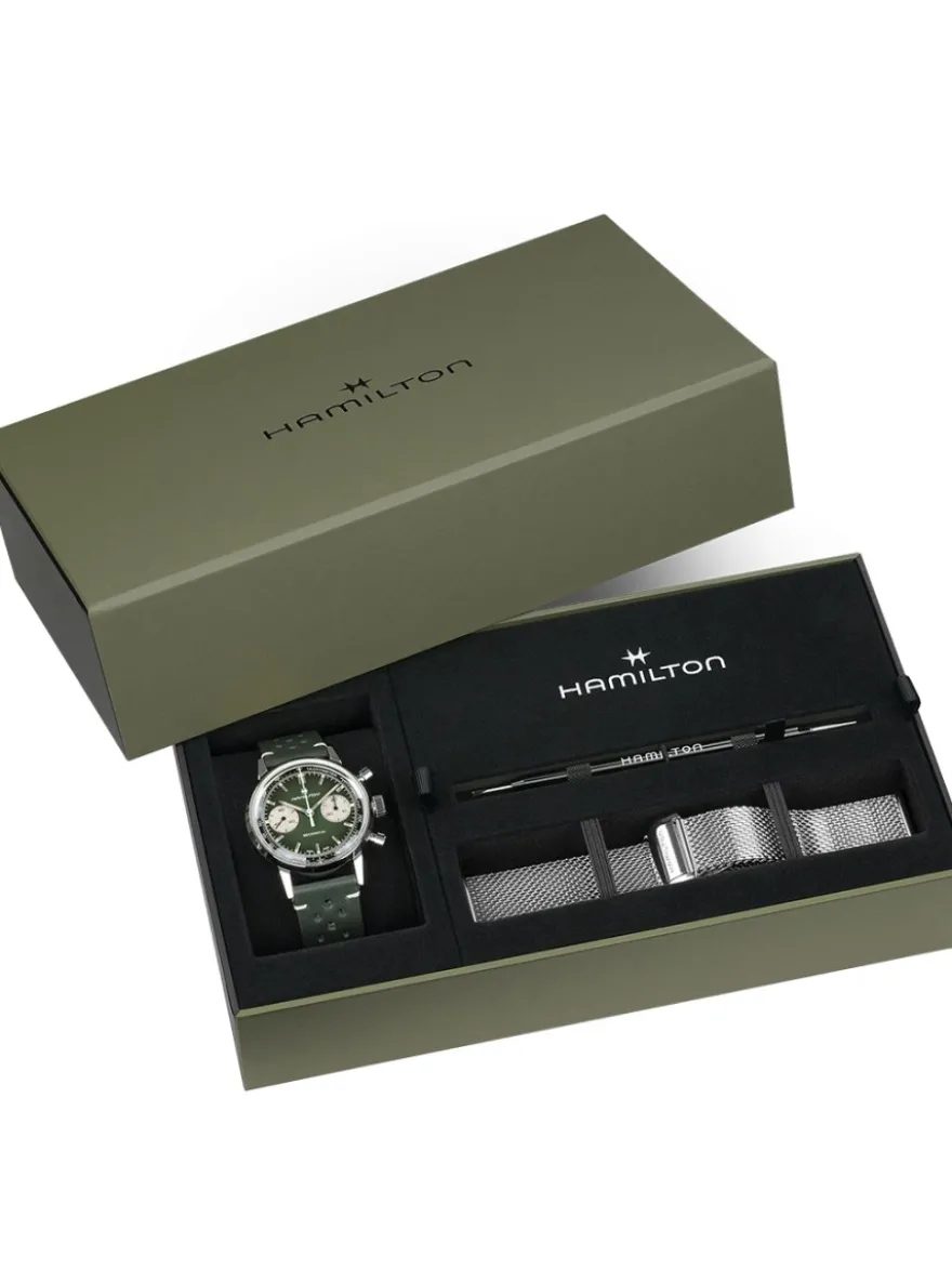 Hamilton American Classic Intra-Matic Chronograph H H38429861 + Luxe Cadeau