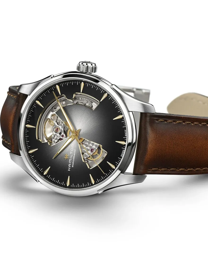 Hamilton Jazzmaster Open Heart 42mm H32675581 + Luxe Cadeau