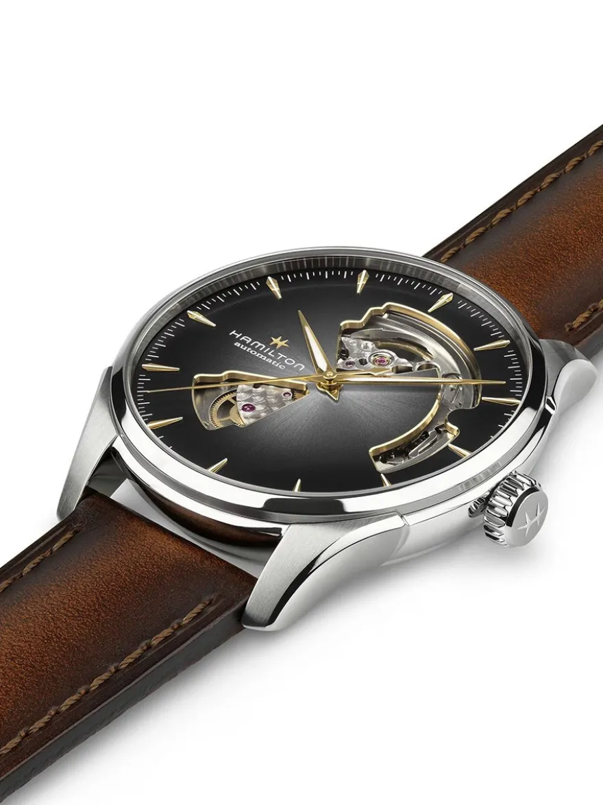 Hamilton Jazzmaster Open Heart 42mm H32675581 + Luxe Cadeau