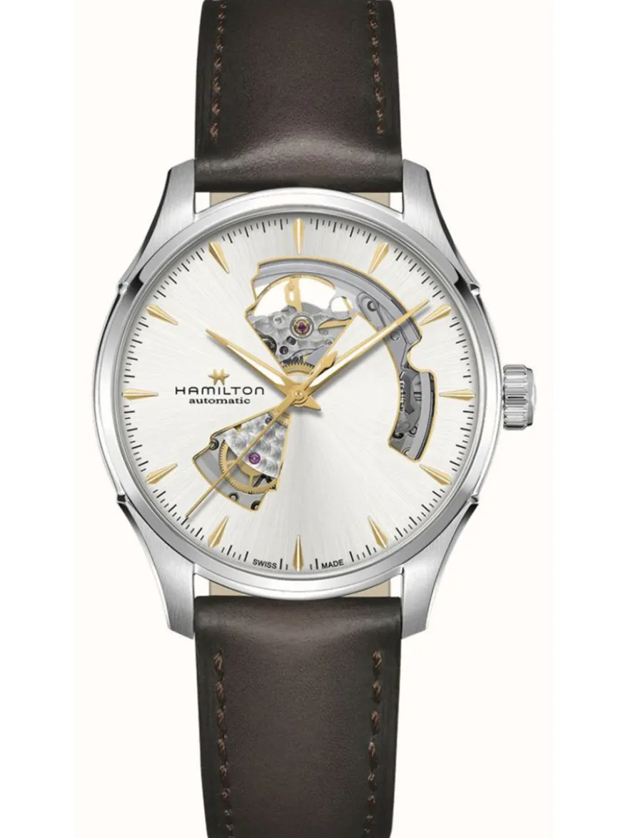 Hamilton Jazzmaster Open Heart H32675551 + Luxe Cadeau